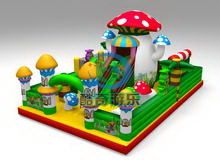 蘑菇乐园充气城堡